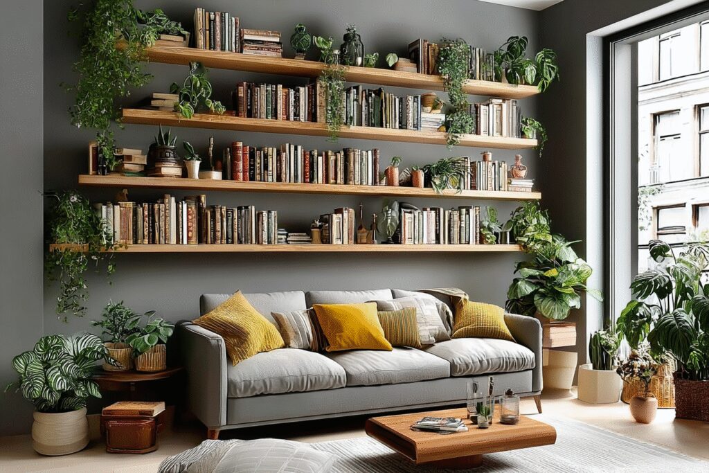25 Dreamy Living Room Inspiration Ideas to Transform Your Space with Greenery and Cozy Charm