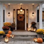25 Cozy Front Porch Fall Decor Ideas to Welcome Guests with Warmth and Charm