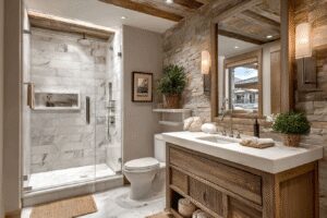 25 Gorgeous Bathroom Decor Ideas to Transform Your Space into a Rustic Retreat
