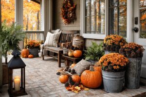 27 Cozy Fall Front Porch Decor Ideas to Create Your Perfect Autumn Oasis