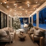 27 Cozy Back Porch Ideas to Transform Your Winter Retreat into a Dreamy Farmhouse Escape