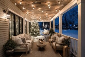 27 Cozy Back Porch Ideas to Transform Your Winter Retreat into a Dreamy Farmhouse Escape