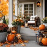 25 Enchanting Front Porch Fall Decor Ideas to Create a Cozy Autumn Retreat