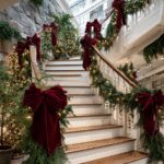 25 Enchanting Staircase Decor Ideas to Transform Your Home into a Christmas Wonderland