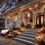 27 Enchanting Elegant Halloween Porch Decor Ideas to Inspire Your Spooky Style