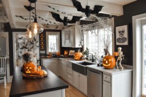 25 Spooktacular Halloween Kitchen Decor Ideas to Enchant Your Home