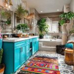 37 Stunning Aesthetic Room Ideas to Elevate Your Space with Bohemian Bathroom Inspiration and Eclectic Decor