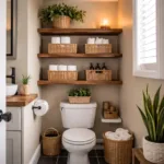 Creative Small Bathroom Ideas Transform Nan into a Cozy Retreat with Style