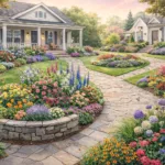 29 Chic Front Bed Landscaping Ideas for Your Flower Concepts to Copy