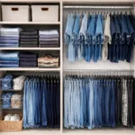 21 Easy Closet Organization Ideas for Jeans You Need to Try Today