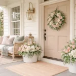 25 Spring Porch Decor Ideas with Front Porch Flowers Spring to Brighten Your Space