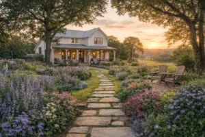 10 Front of House Landscape Ideas 10 Country Farmhouse Landscaping Ideas for Rural Spaces