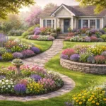 29 Chic Front Yard Flower Beds in Front of House Concepts to Copy