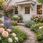 30 Vintage Flower Beds in Front of House Ideas Thatll Make You Look Twice