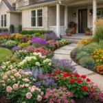 Stunning Flower Beds in Front of House 29 Unique Designs Sure to Impress
