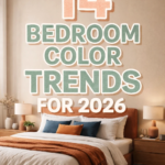 14 Best Bedroom Color Trends 2026  Modern Sage Green  Earthy Palette Ideas