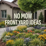 Low Maintenance No-Mow Front Yard Landscaping  Flower Garden Ideas